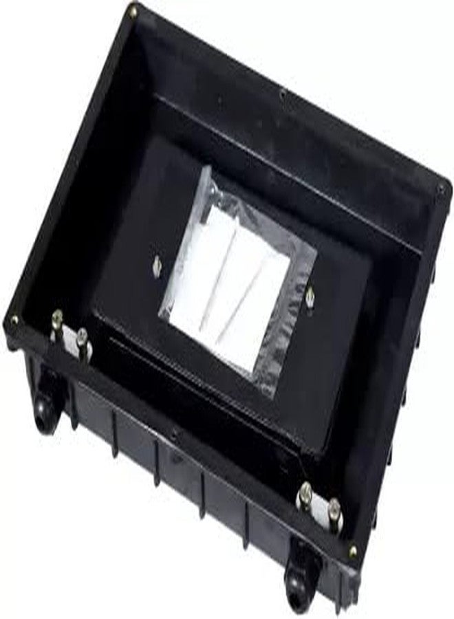 Hanutech Fiber Optic Joint Box 2 Hole (Pack of 5 Pice) Tiffin Type JC Box Termination Enclosure Box OFC Splicing Tray - Image 2
